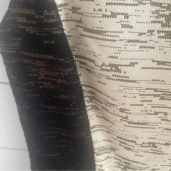 Anthro Troubadour Colorblock Metallic Pencil Dress - Picture 2 of 4